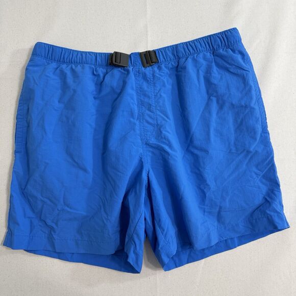 Columbia Mens Blue Whidbey Water Shorts Mesh Lining Trunks Size Medium 6” Inseam - Picture 1 of 11